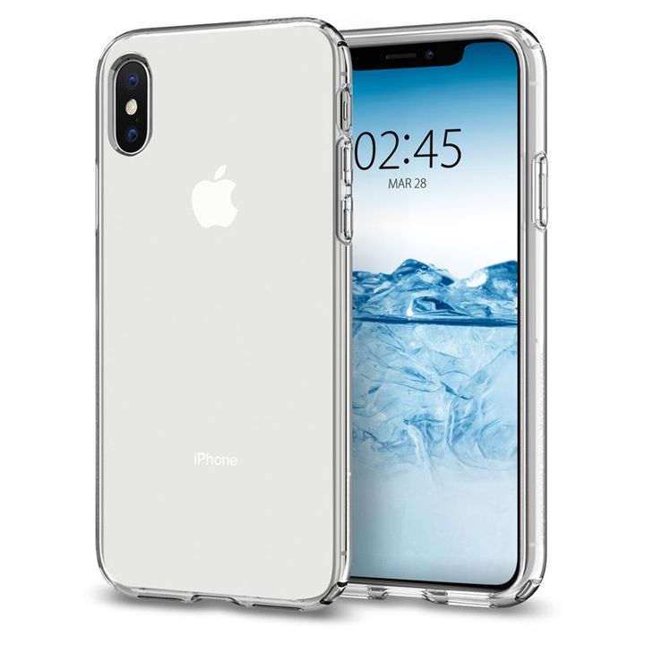 Spigen Liquid Crystal, clear - iPhone XS/X na NearMe.pl