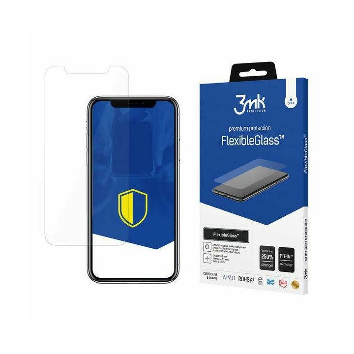 Szkło hybrydowe 3MK FlexibleGlass do     Apple iPhone X na NearMe.pl