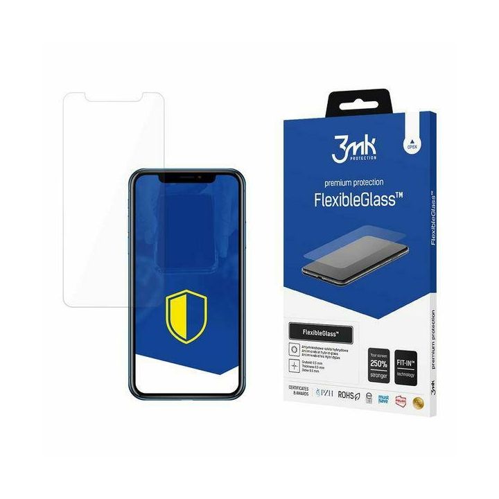 Szkło hybrydowe 3MK FlexibleGlass do     Apple iPhone Xr na NearMe.pl