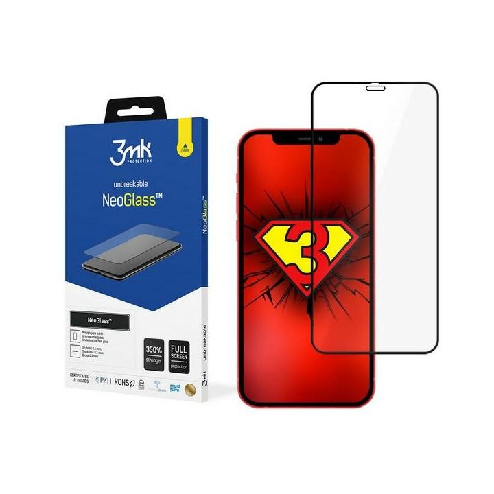 3MK NeoGlass iPhone 12 Mini 5,4" czarny/black na NearMe.pl