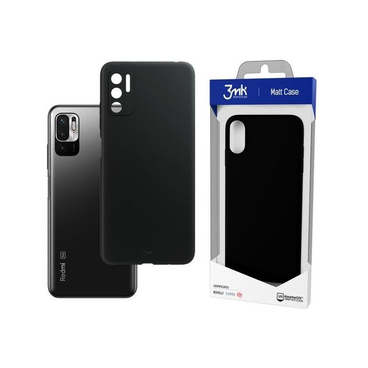 3MK Matt Case Xiaomi Redmi Note 10 5G czarny/black na NearMe.pl