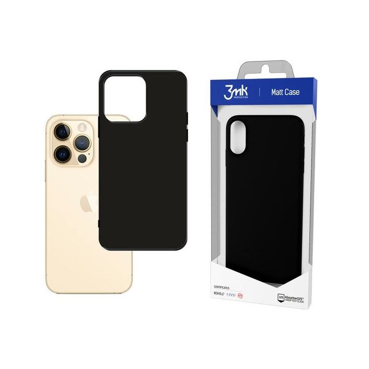 Etui 3MK Matt Case do Apple iPhone 13    Pro czarny na NearMe.pl
