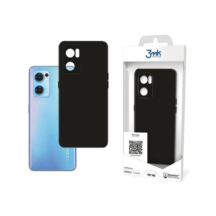 3MK Matt Case Oppo Reno 7 SE 5G czarny black na NearMe.pl