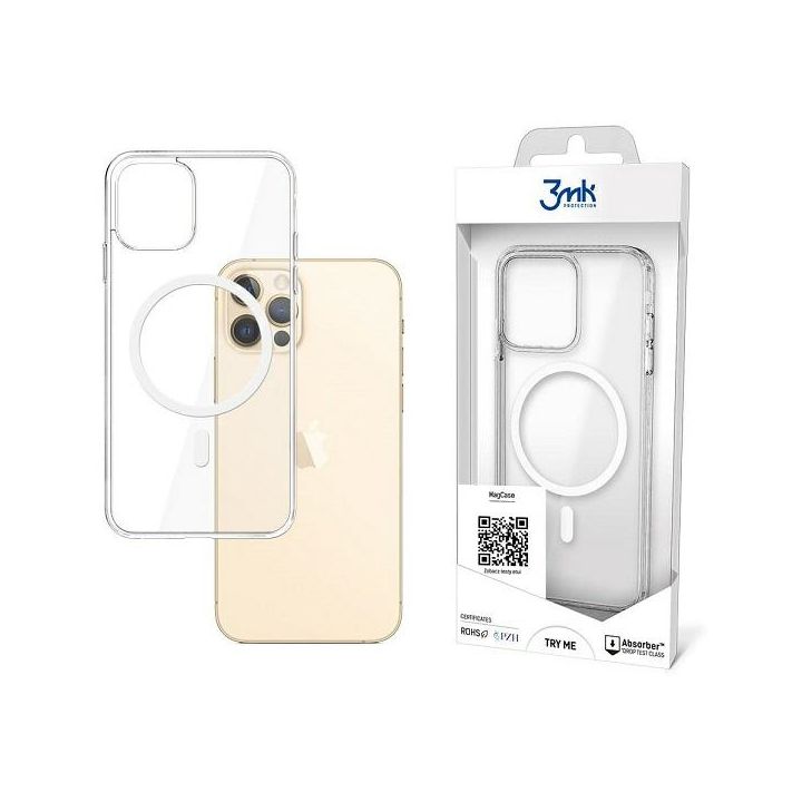 Etui 3MK MagCase do Apple iPhone 12 Pro  Max przezroczysty na NearMe.pl