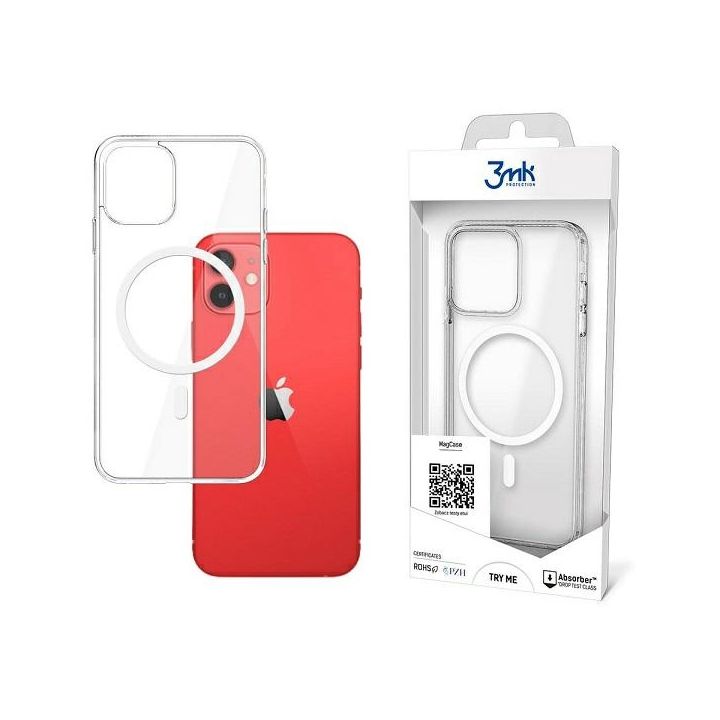 Etui 3MK MagCase do Apple iPhone 12 Mini przezroczysty na NearMe.pl