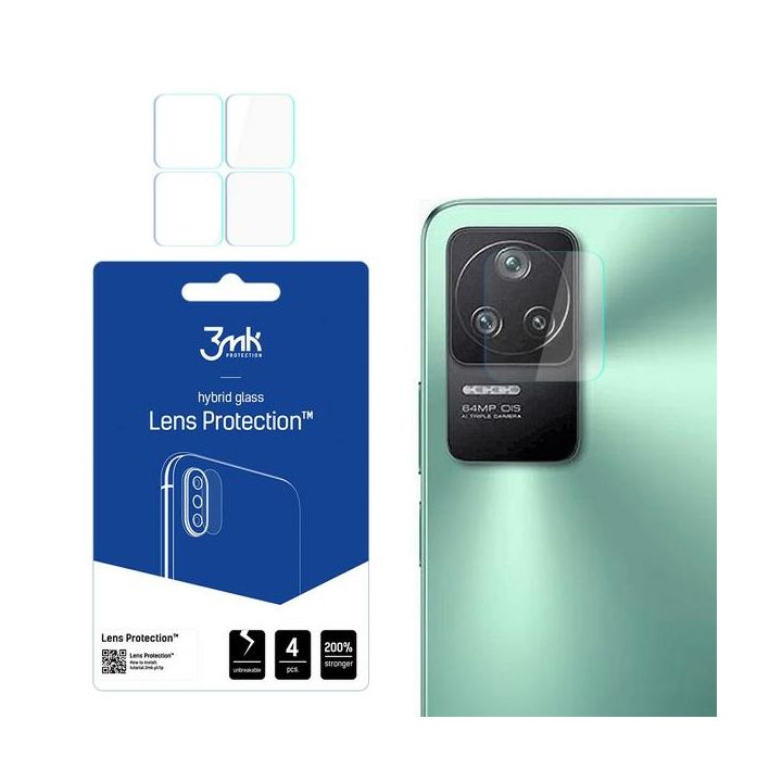 3MK Lens Protect Xiaomi POCO F4 5G chrona na obiektyw aparatu 4szt na NearMe.pl