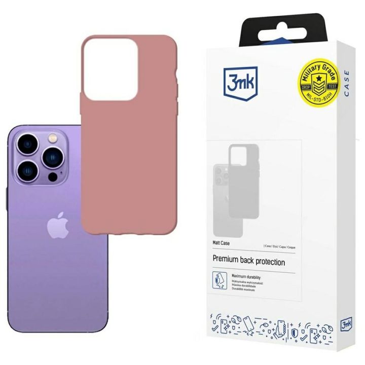 Etui 3MK Matt Case do Apple iPhone 14    Pro Max lyche na NearMe.pl