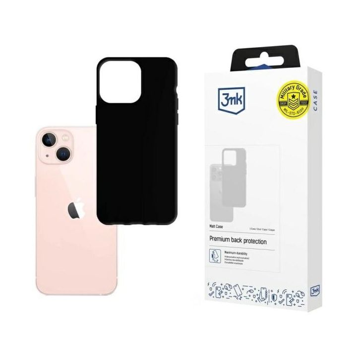 Etui 3MK Matt Case do Apple iPhone 14    czarny na NearMe.pl