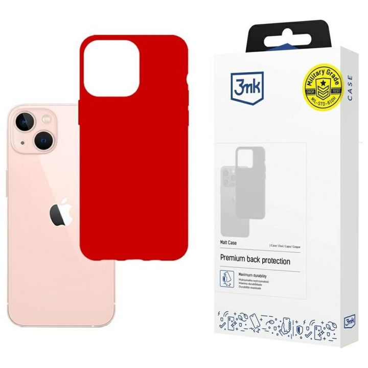 Etui 3MK Matt Case do Apple iPhone 14    Plus / 15 Plus strawberry na NearMe.pl
