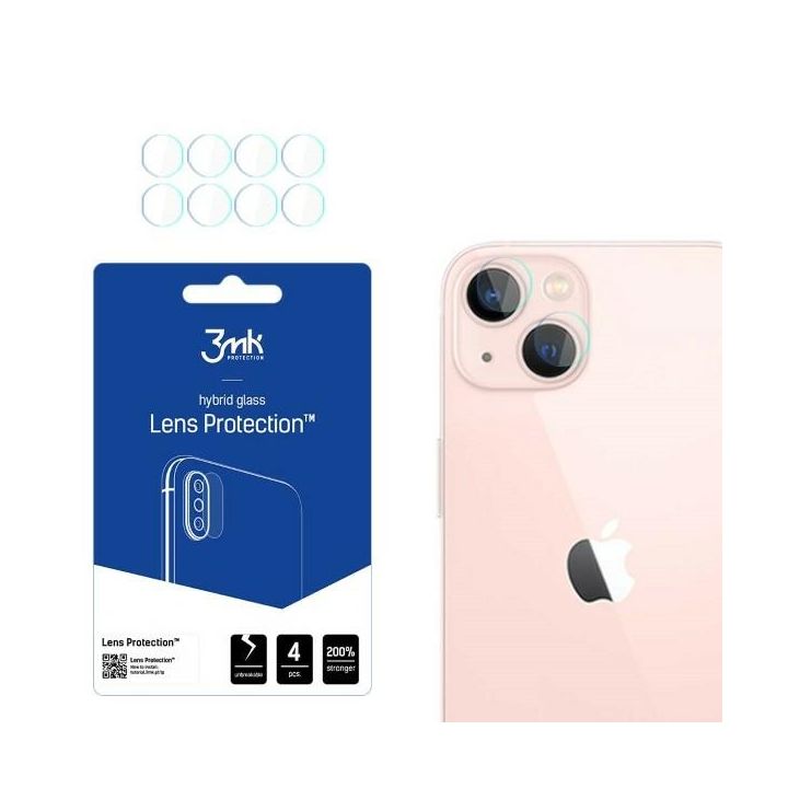 Ochrona na obiektyw aparatu 3MK Lens     Protection do Apple iPhone 14 Plus  6,7 " 4szt na NearMe.pl