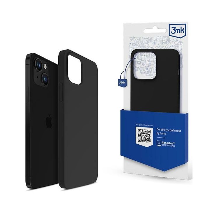 Etui 3MK Silicone Case do Apple iPhone   13 czarny na NearMe.pl