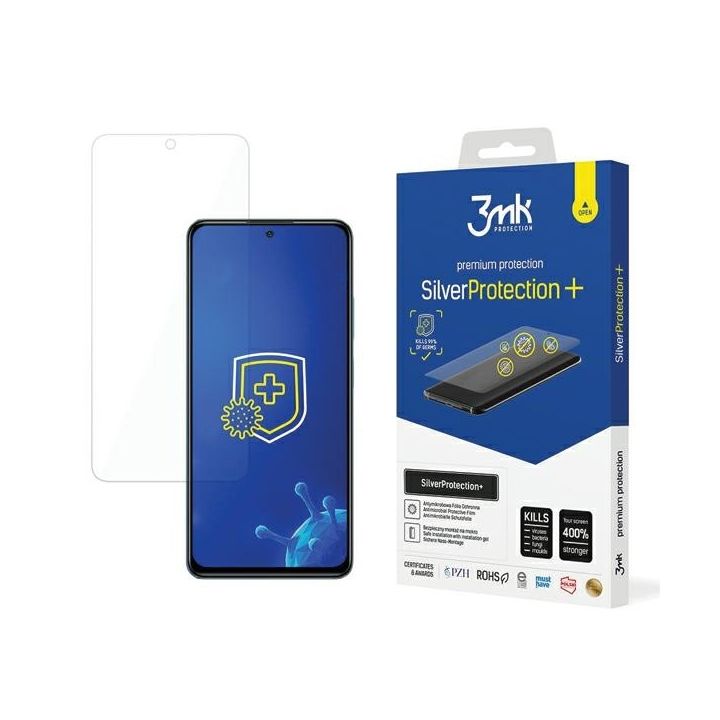 3MK SilverProtect+ Xiaomi Redmi Note 12 Pro 4G Folia Antymikrobowa montowana na mokro na NearMe.pl