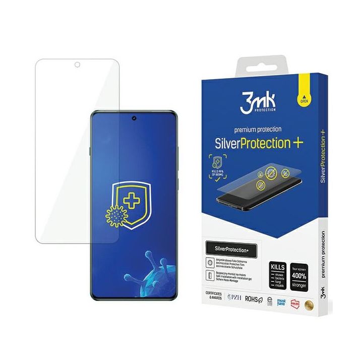 3MK SilverProtect+ Redmi Note 13 Pro 4G Folia Antymikrobowa montowana na mokro na NearMe.pl