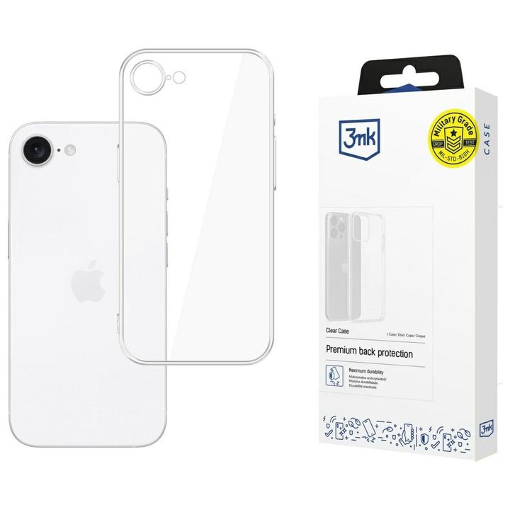 Etui 3MK Clear Case do Apple iPhone 16e  / 17e na NearMe.pl