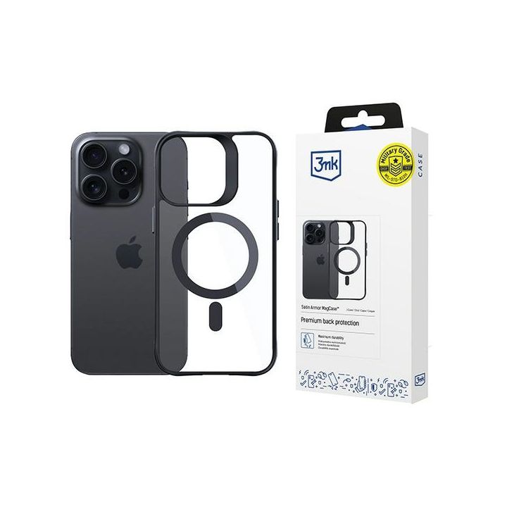 Etui 3MK Satin Armor MagCase do Apple    iPhone 15 Pro Max na NearMe.pl