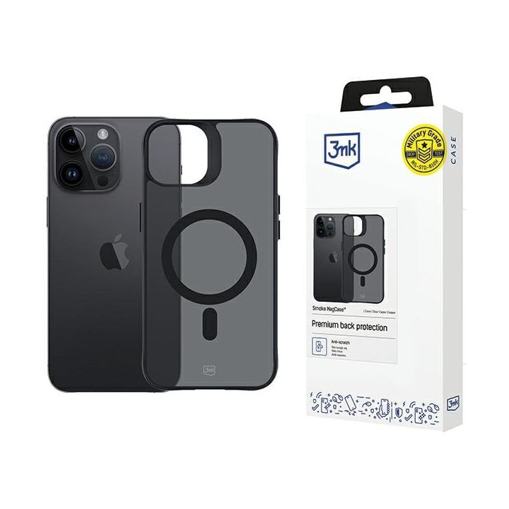 Etui 3MK Smoke MagCase do Apple iPhone   14 Pro na NearMe.pl