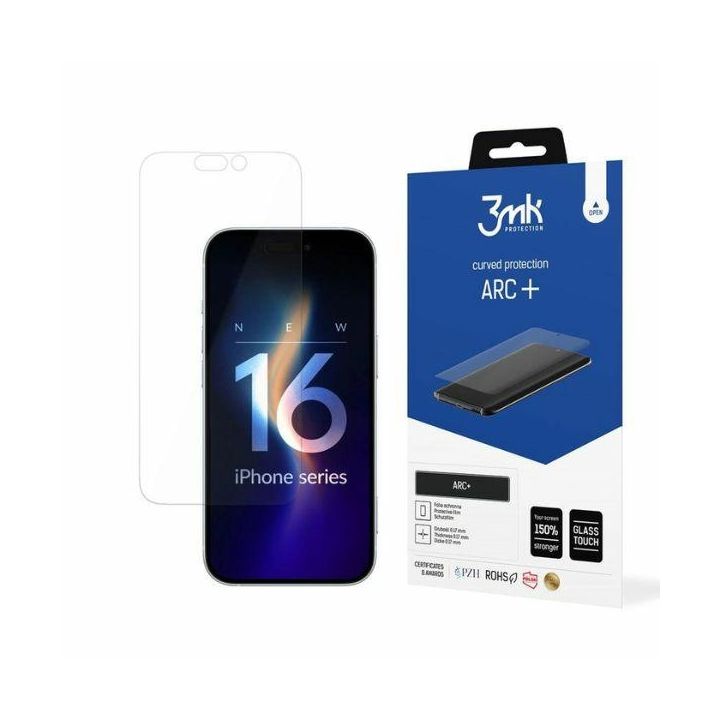 3MK Folia ARC+ iPhone 16 Plus 6.7" FoliaFullscreen na NearMe.pl