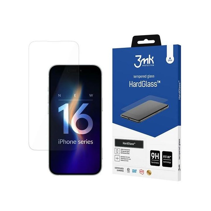 Szkło hartowane 3MK HardGlass do Apple   iPhone 16 Pro na NearMe.pl