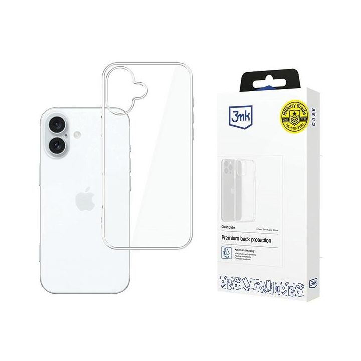 Etui 3MK Clear Case do Apple iPhone 16 na NearMe.pl