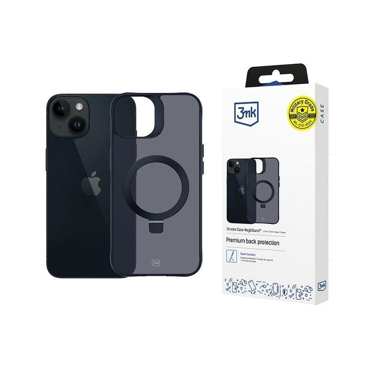 Etui z uchwytem 3MK Smoke Case Mag&Stand do Apple iPhone 14 Plus na NearMe.pl