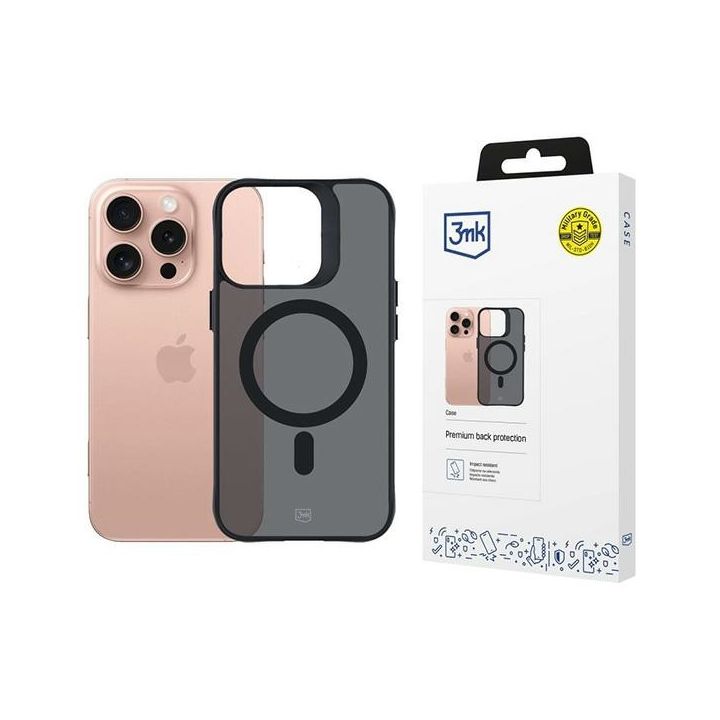 Etui 3MK Smoke MagCase do Apple iPhone   16 Pro na NearMe.pl