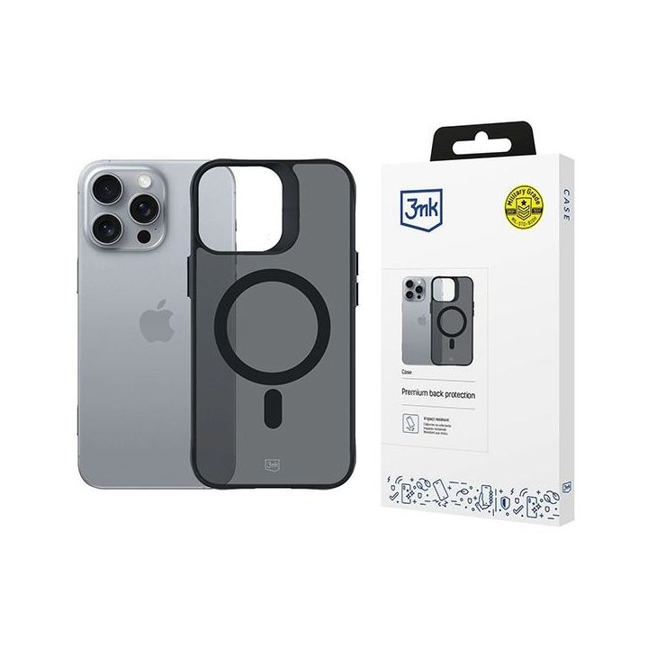 Etui 3MK Smoke MagCase do Apple iPhone   16 Pro Max na NearMe.pl