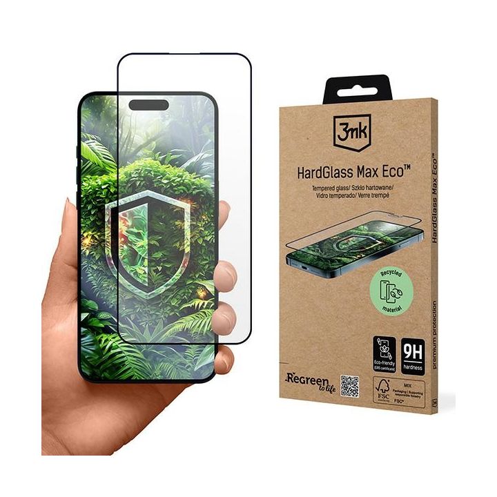 Szkło hartowane 3MK HardGlass Max Eco do Apple iPhone 14 Pro Max GRS CU 1304127 na NearMe.pl