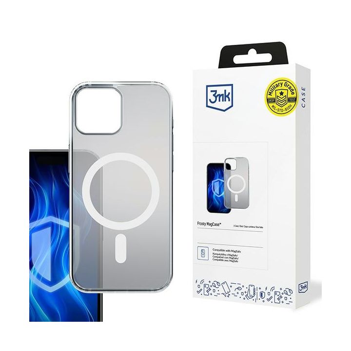 Etui 3MK Frosty MagCase do Apple iPhone  15 biały na NearMe.pl