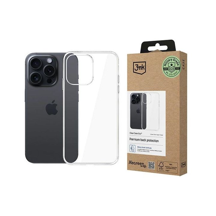 3MK ClearCase Eco iPhone 16 Pro MaxGRS CU 1304127 na NearMe.pl