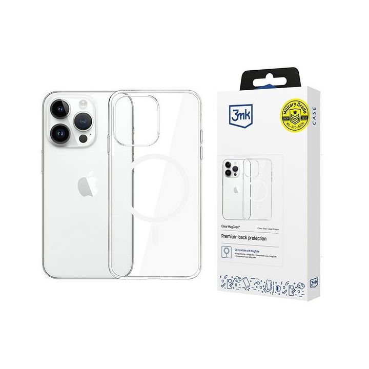 Etui 3MK Clear MagCase Apple iPhone 14   Pro Max na NearMe.pl