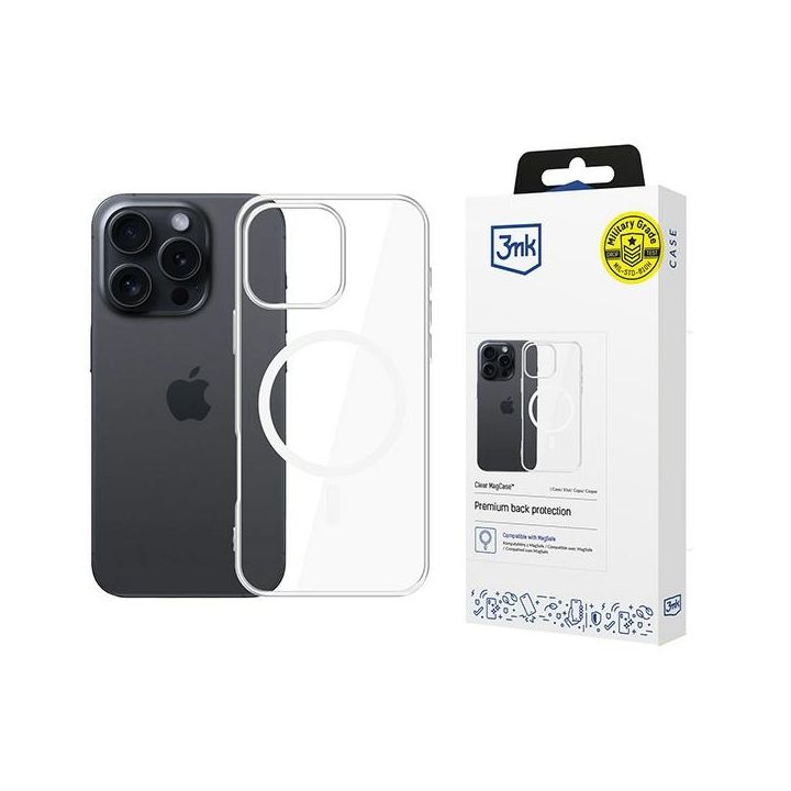 Etui 3MK Clear MagCase Apple iPhone 16   Pro Max na NearMe.pl