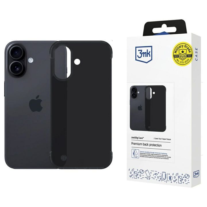 Etui 3MK Just20g Matt Case do iPhone 16 na NearMe.pl