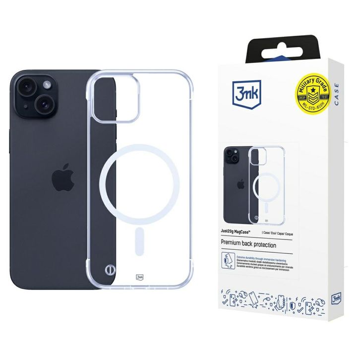 Etui 3MK Just20g MagCase do iPhone 15 Plus na NearMe.pl