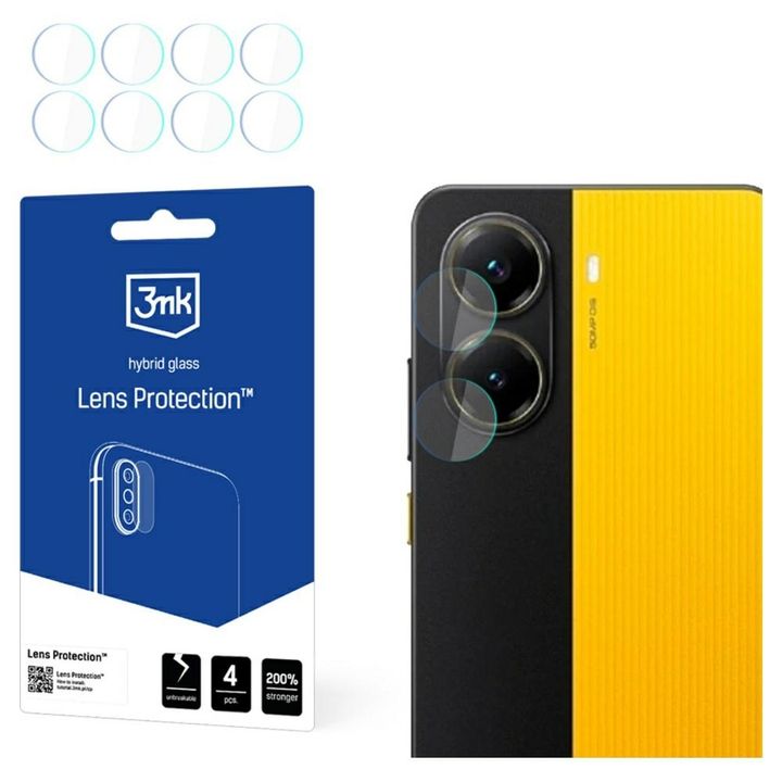 Ochrona na obiektyw aparatu 3MK Lens  Protection do POCO X7 Pro na NearMe.pl