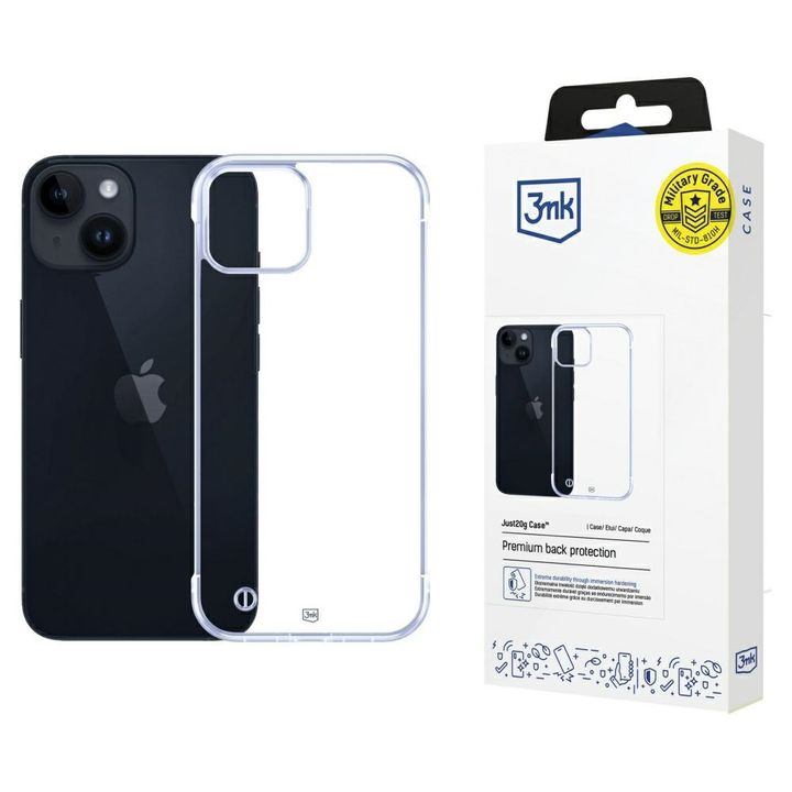 Etui 3MK Just20g Clear Case do iPhone 14 Plus na NearMe.pl