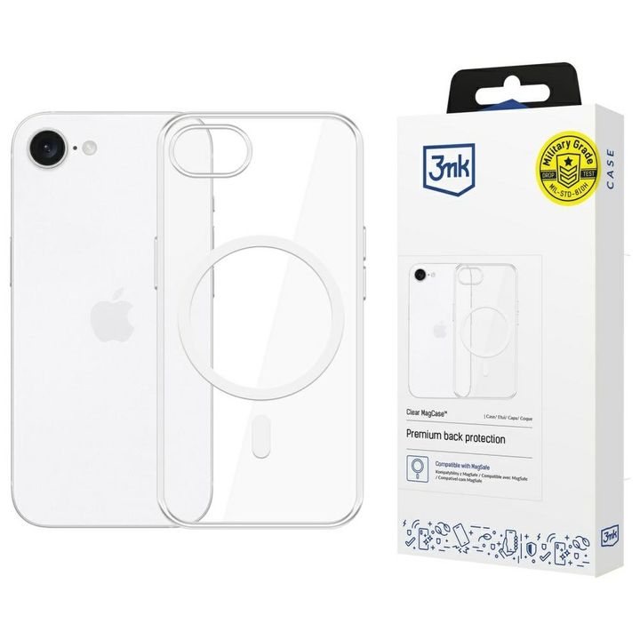 Etui 3MK Clear MagCase do Apple iPhone   16e / 17e na NearMe.pl