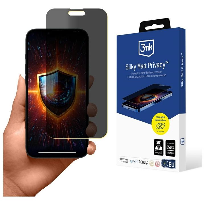 Folia prywatyzująca 3MK Silky Matt       Privacy do Apple iPhone 14 Pro Max na NearMe.pl