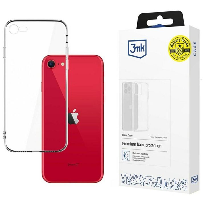 Etui 3MK Clear Case do Apple iPhone SE   2020/2022 na NearMe.pl