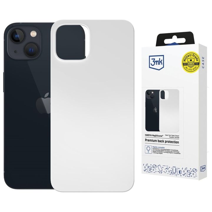 Etui 3MK Hardy MagSilicone do Apple      iPhone 14 Plus biały na NearMe.pl