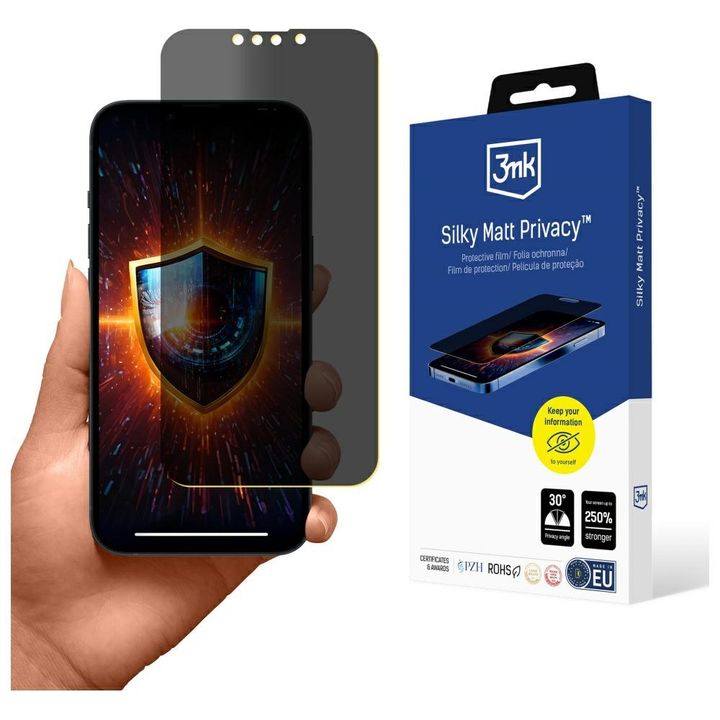 Folia prywatyzująca 3MK Silky Matt       Privacy do Apple iPhone 14 na NearMe.pl