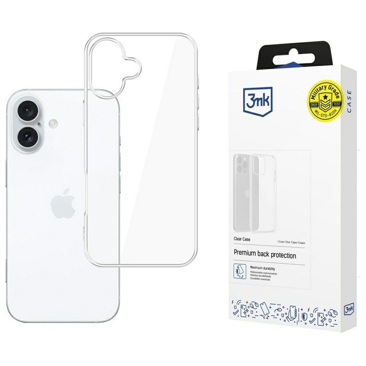 Etui 3MK Clear Case do Apple iPhone 17 na NearMe.pl