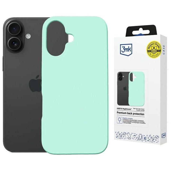 Etui 3MK Hardy MagSilicone do Apple      iPhone 16 Plus morski na NearMe.pl