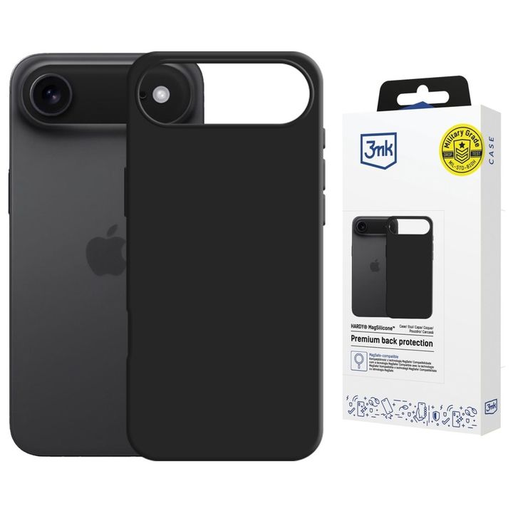 Etui 3MK Hardy MagSilicone do Apple      iPhone Air grafitowy na NearMe.pl