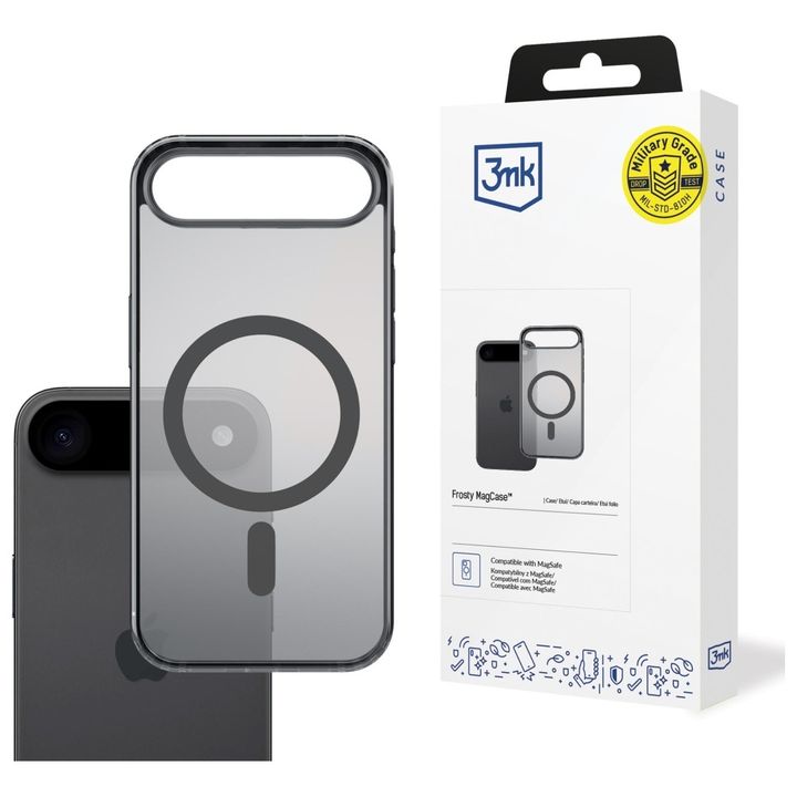 Etui 3MK Frosty MagCase do Apple iPhone  Air czarny na NearMe.pl
