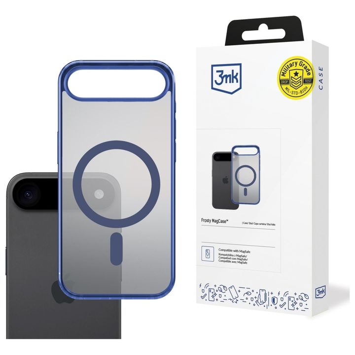 Etui 3MK Frosty MagCase do Apple iPhone  Air niebieski na NearMe.pl