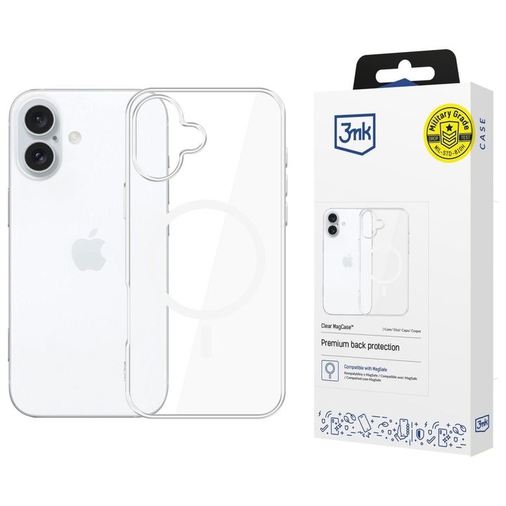Etui 3MK Clear MagCase do Apple iPhone   17 na NearMe.pl
