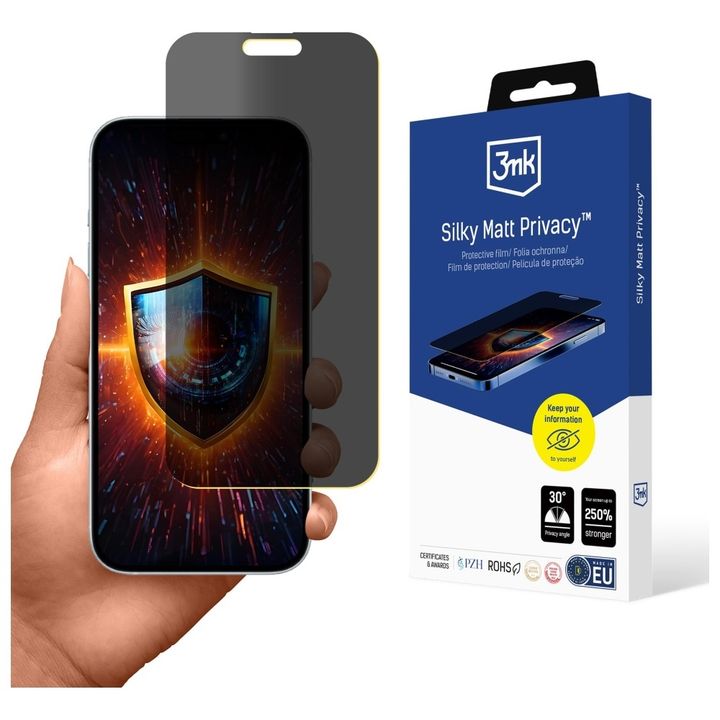 Folia prywatyzująca 3MK Silky Matt       Privacy do Apple iPhone Air na NearMe.pl