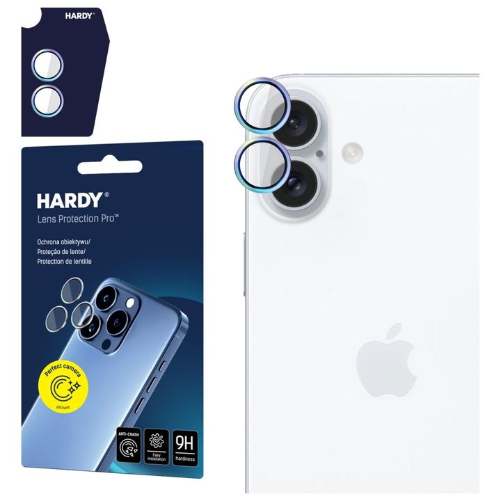 Ochrona na obiektyw aparatu 3MK HARDY    Lens Protection Pro do Apple iPhone 17 wielokolorowy na NearMe.pl