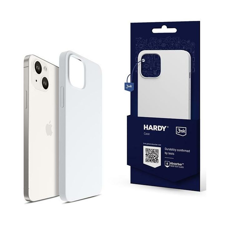 Etui 3MK Hardy Case MagSafe do Apple     iPhone 14 Plus / 15 Plus biały na NearMe.pl