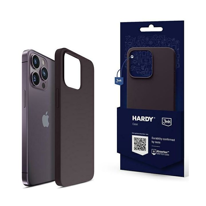 Etui 3MK Hardy Case MagSafe do Apple     iPhone 14 Pro Max fioletowy na NearMe.pl